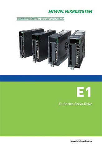 E1 Series Servo Drive Brochure (400W, 1kW, 2kW & 4kW) 328x467