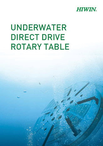 Underwater Direct Drive Rotary Table Catalog Cover 328x467